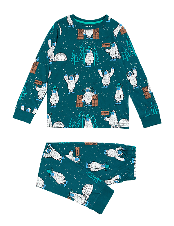 Pure Cotton Yeti Pyjamas