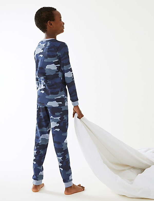 Cotton Rich Camouflage Pyjamas (7-16 Yrs)