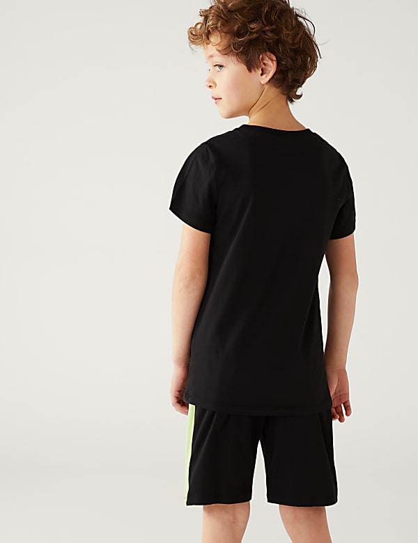 3pk Cotton Rich Space Short Pyjama Sets