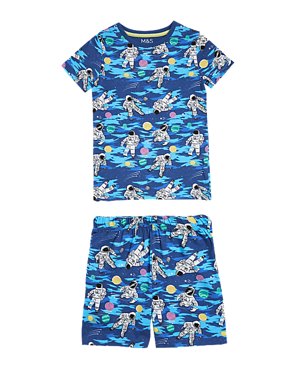 Cotton Rich Astronaut Short Pyjamas (7-13 Yrs)