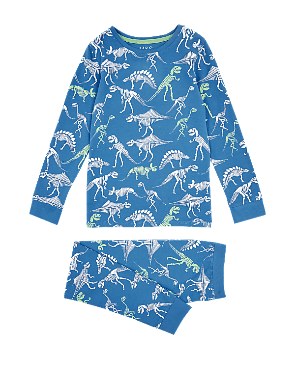 Cotton Dinosaur Pyjama Set (7- 16 Years)