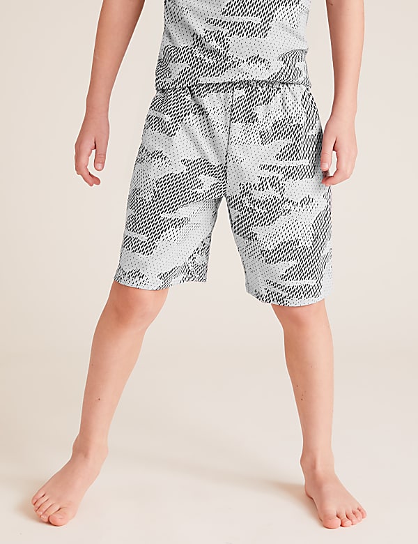 Cotton Camouflage Short Pyjama Set