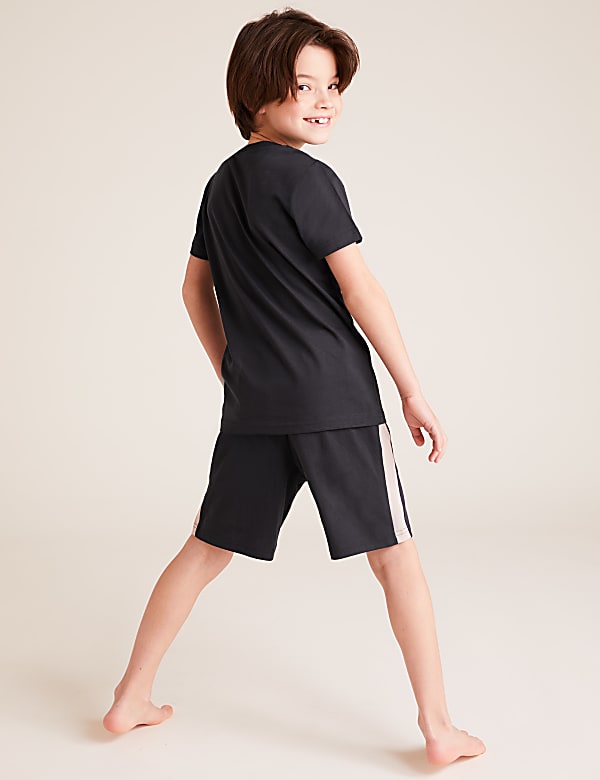2pk Pure Cotton Skateboard Pyjama Sets