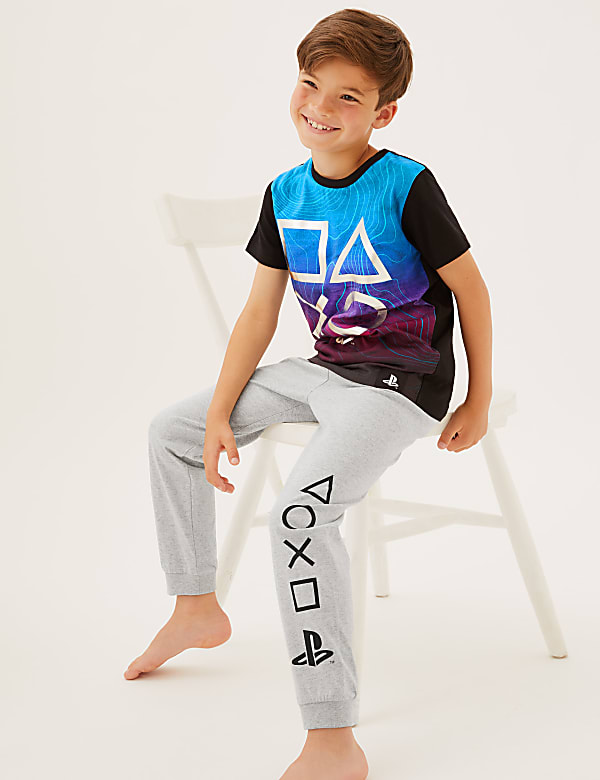 Buy PlayStation Cotton Pyjamas 6 16 Yrs at Marks Spencer