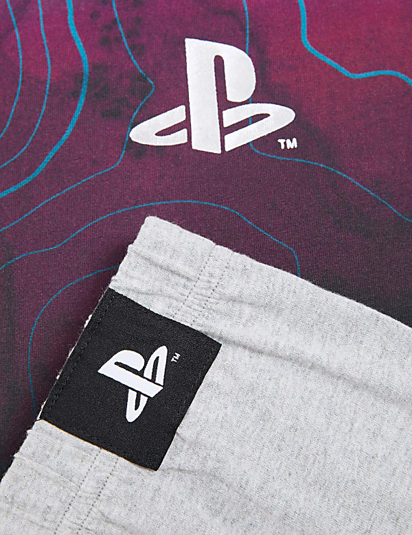 PlayStation™ Cotton Pyjamas (6-16 Yrs)