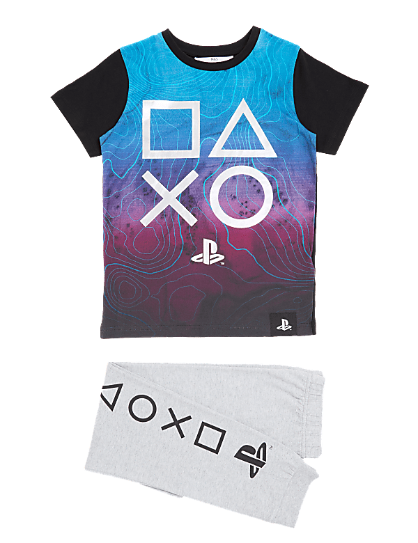 PlayStation™ Cotton Pyjamas (6-16 Yrs)