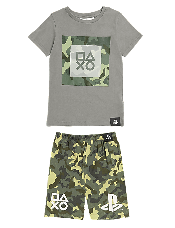Buy PlayStation Short Pyjama Set 6 16 Yrs at Marks Spencer