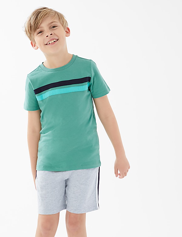 2pk Pure Cotton Gamer Short Pyjama Sets (6-16 Yrs)