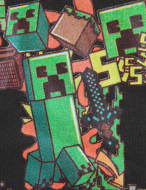Minecraft™ Pure Cotton Pyjamas (6-16 Yrs)