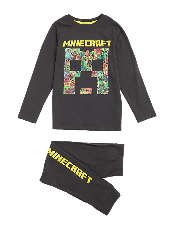 Minecraft™ Pure Cotton Pyjamas (6-16 Yrs)