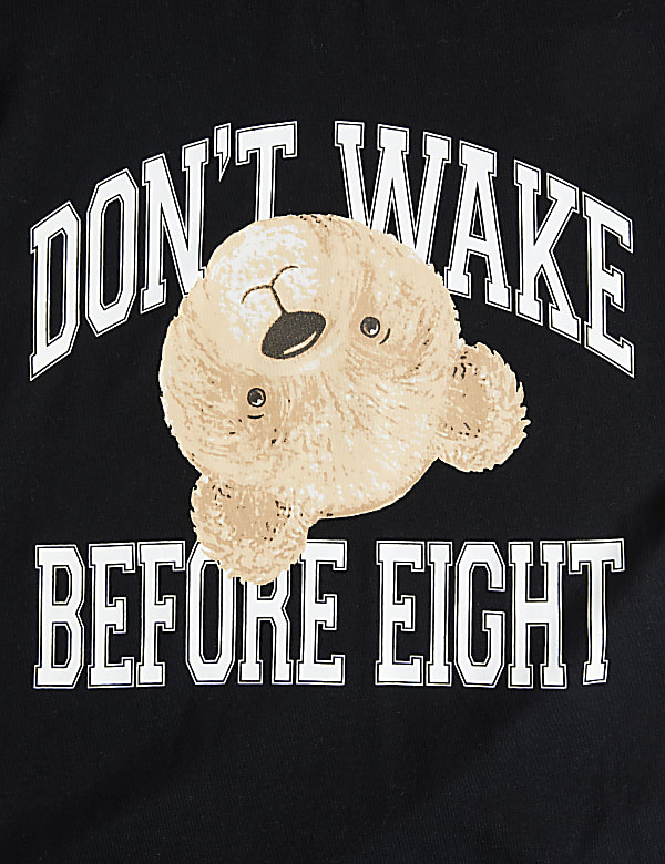 Pure Cotton Spencer Bear™ Checked Pyjamas (6-16 Yrs)
