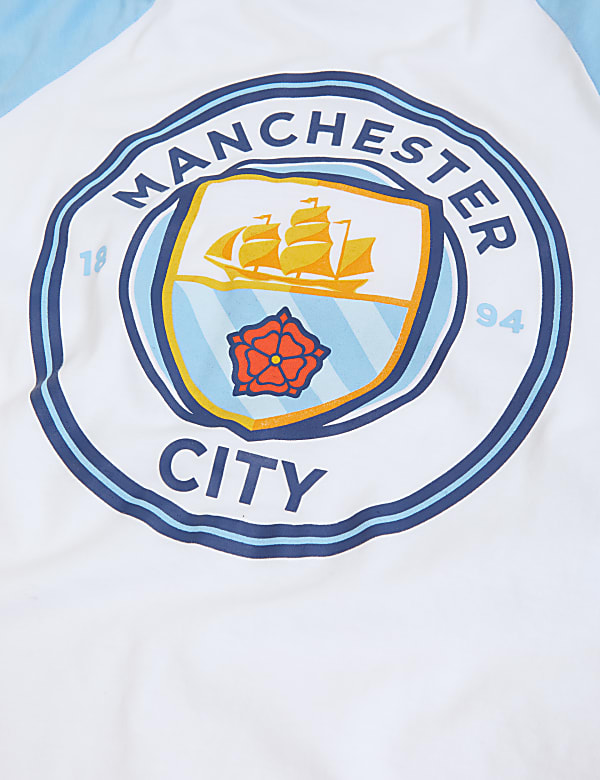 Manchester City FC Pyjamas (6-16 Yrs)