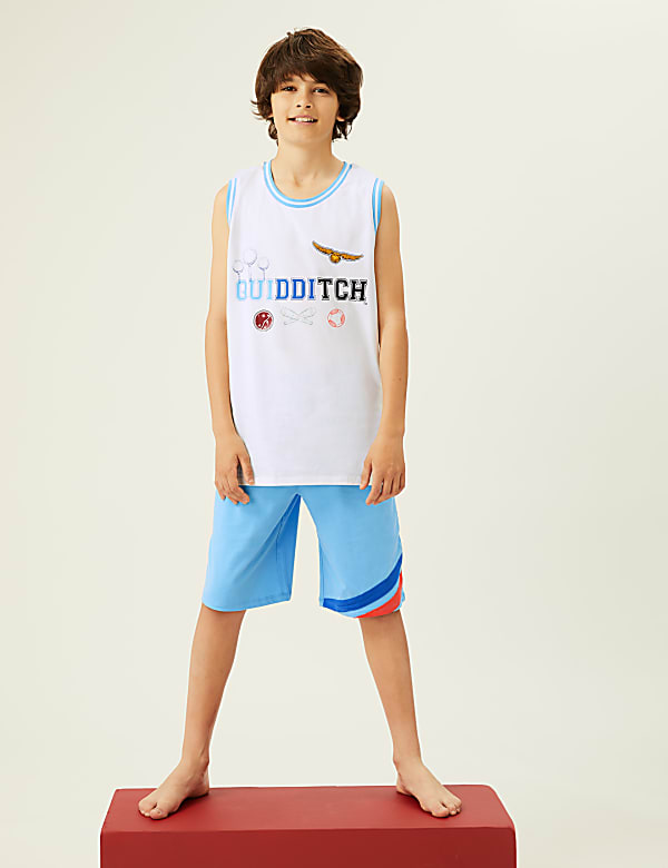 Pure Cotton Harry Potter™ Short Pyjama Set (6-16 Yrs)
