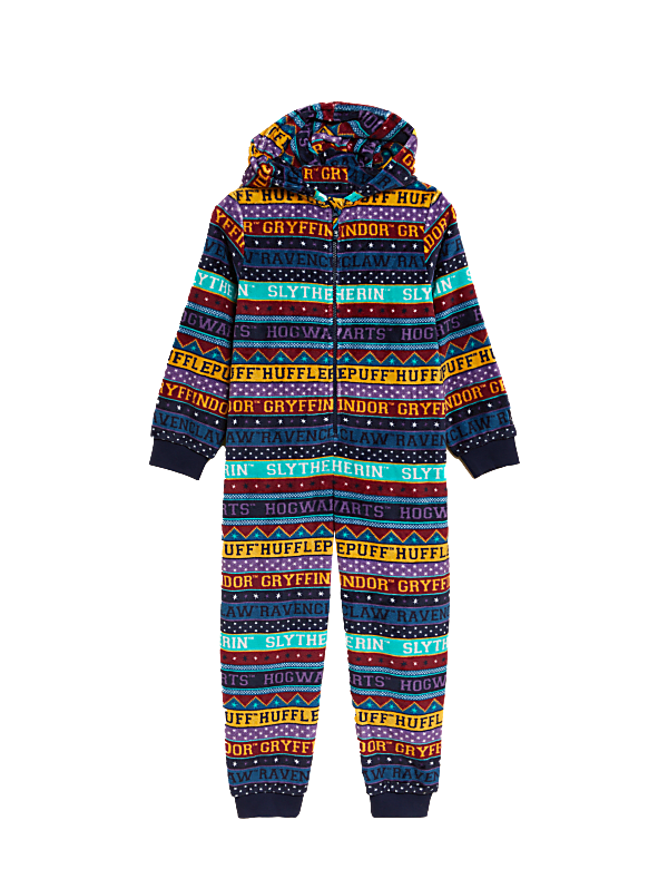 Harry Potter™ Fair Isle Fleece Onesie (6-16 Yrs)