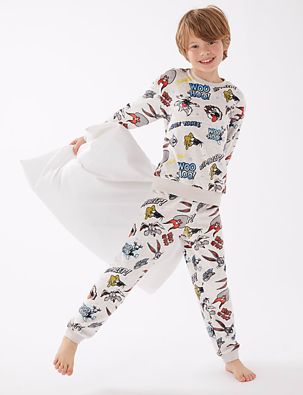 Looney Tunes&trade; Velour Pyjamas (6-16 Yrs)