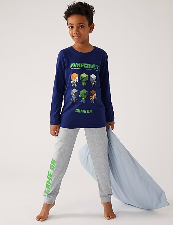 Marks and spencer minecraft pyjamas clearance
