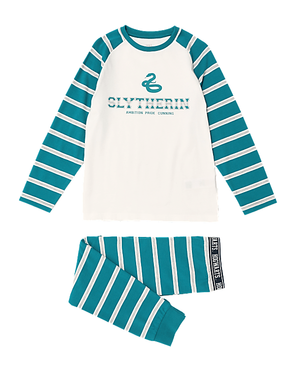 Buy Harry Potter Slytherin Pyjama Set at Marks Spencer