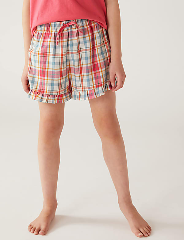 Pure Cotton Besties Slogan Short Pyjama Set