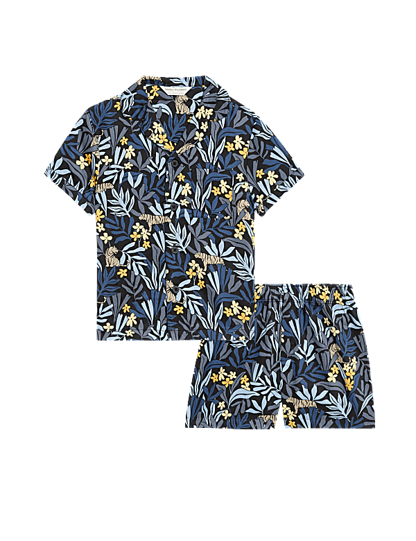 Pure Cotton Mini Me Printed Pyjamas (1-16 Yrs)