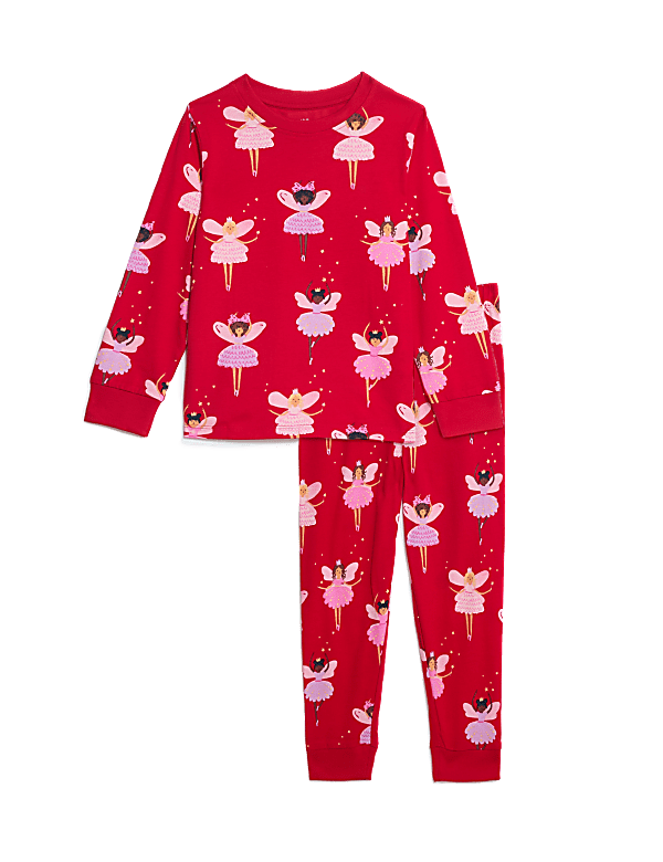 Pure Cotton Fairy Pyjamas (1-8 Yrs)