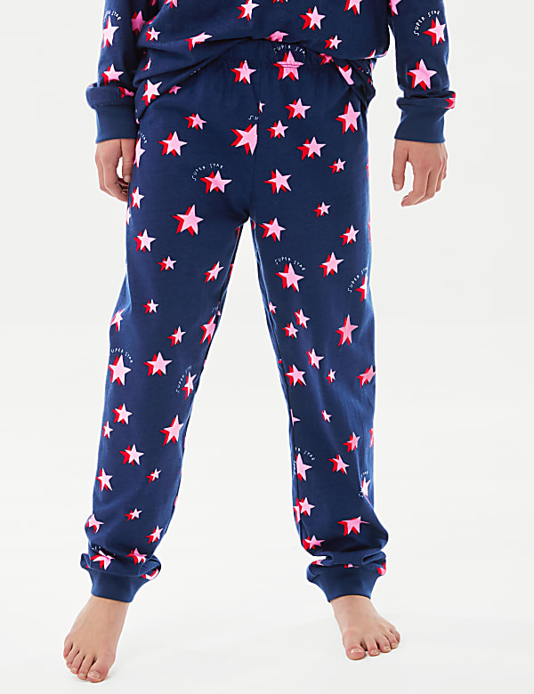 Pure Cotton Star Pyjamas (1-16 Yrs)