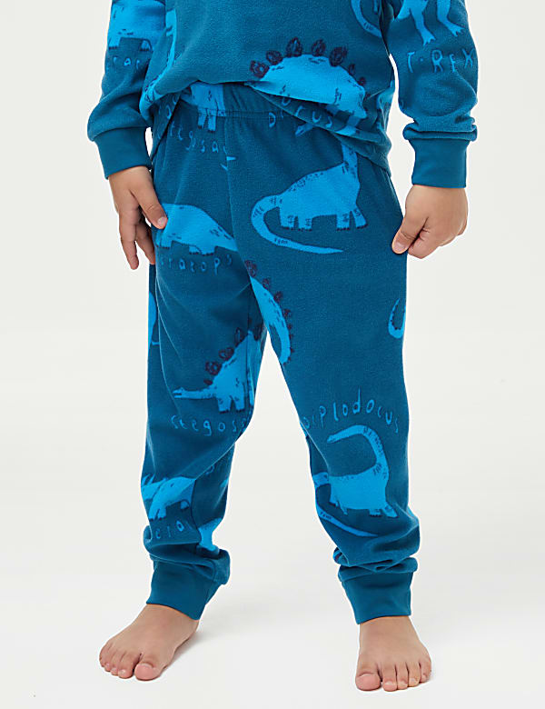 Fleece Dinosaur Pyjamas (1-8 Yrs)