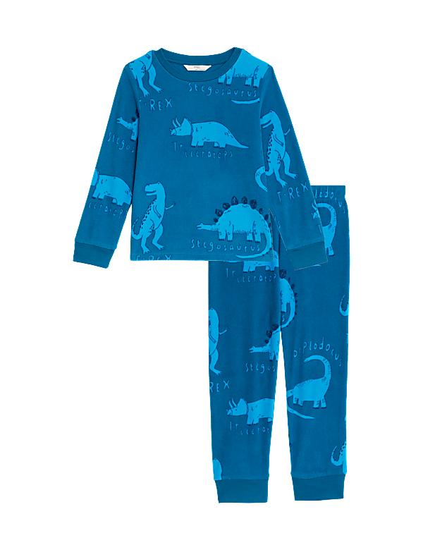 Fleece Dinosaur Pyjamas (1-8 Yrs)
