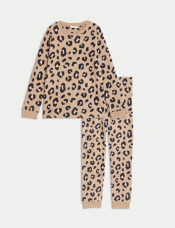 Fleece Leopard Pyjamas (1-18 Yrs) - NL