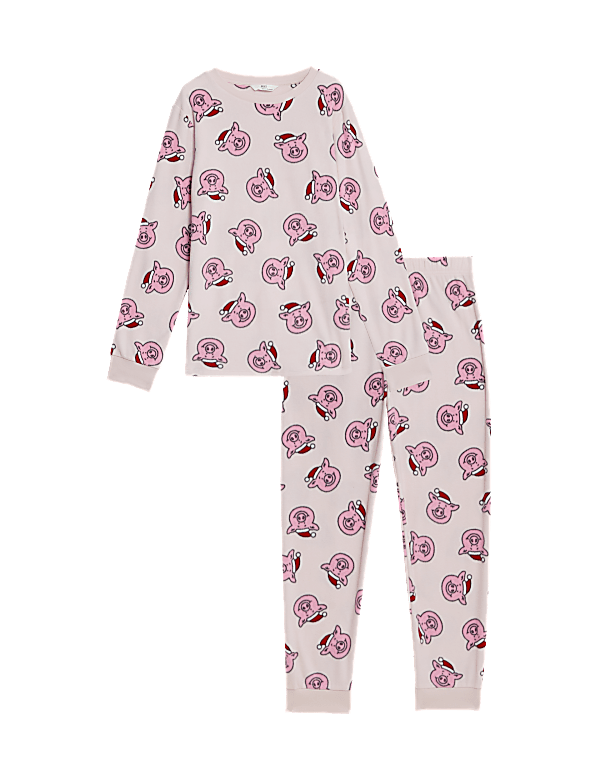 Christmas Fleece Percy Pig™ Pyjamas (1-16 Yrs)