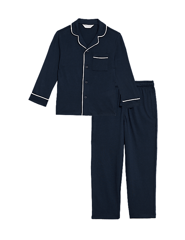 Kids' Piping Family Christmas Pyjamas (1-16 Yrs)