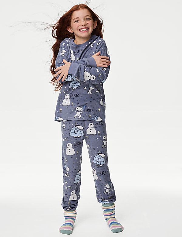 Snoopy™ Fleece Pyjamas (6-16 Yrs)