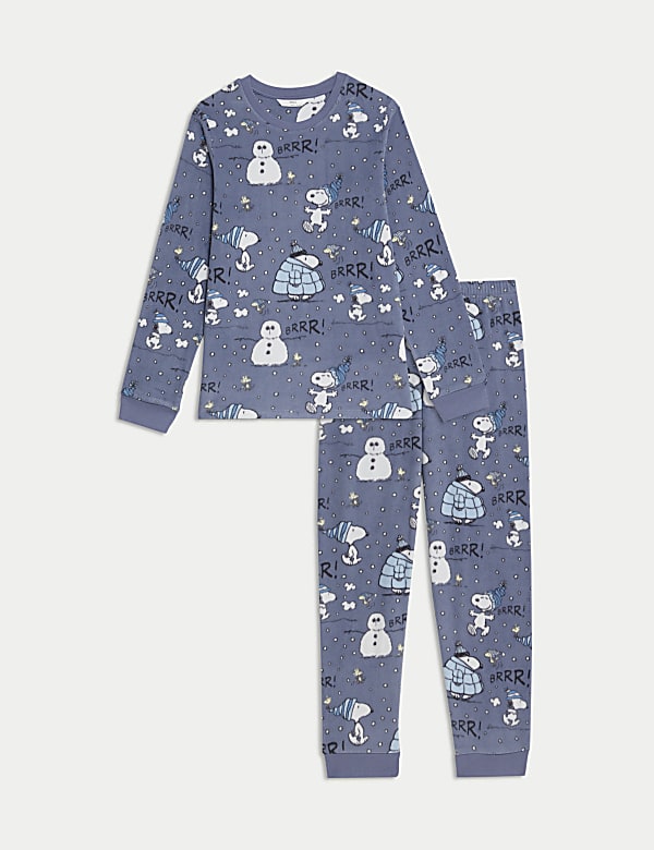 Snoopy Fleece Pyjamas 6 16 Yrs