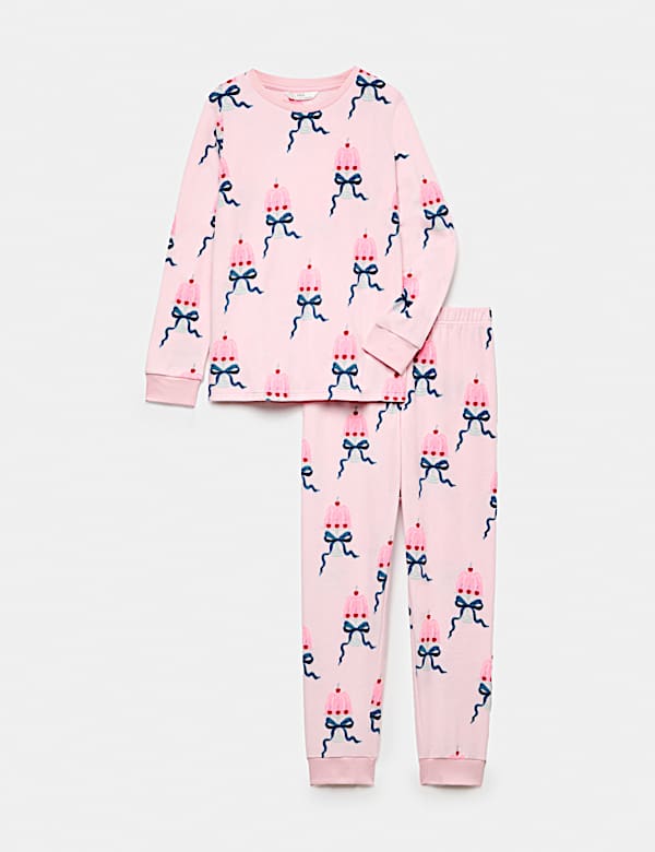 Graphic Fleece Pyjama Set