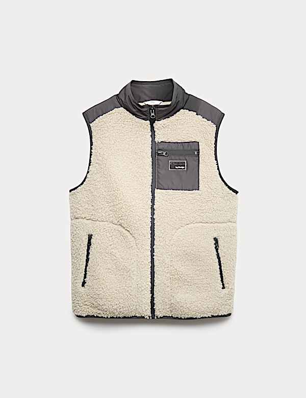 Gilet aus Teddy-Fleece (6&ndash;16 J.) - AT