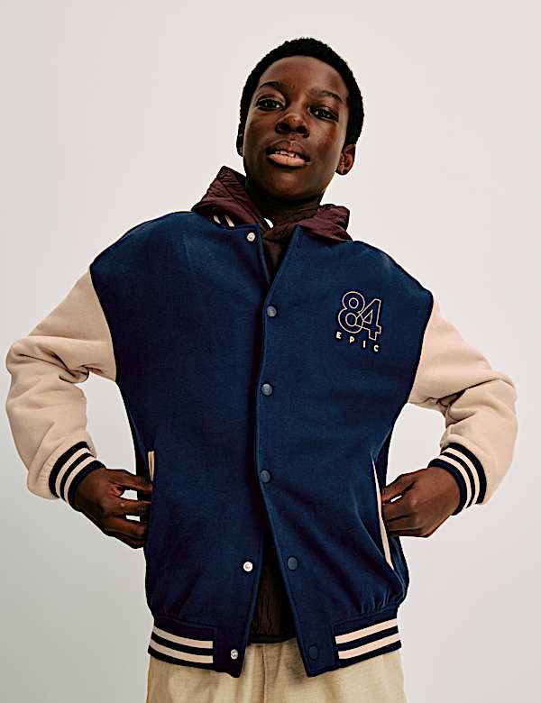 Cotton Rich Bomber Jacket (6-16 Yrs) - AU