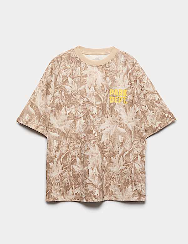 Pure Cotton Camouflage T-Shirt (6-16 Yrs)