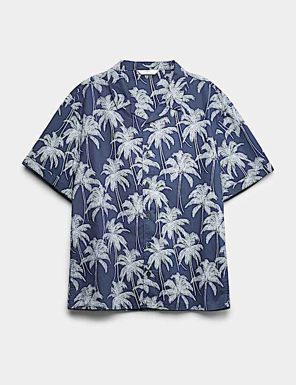 Marks & Spencer PURE DOG - T-shirt imprimé - soft blue/bleu