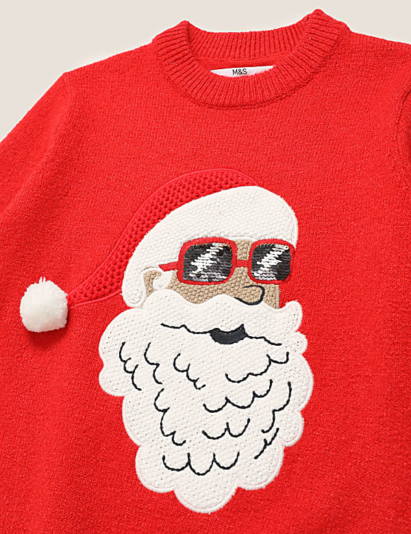 Christmas jumper reversible sequin cheap