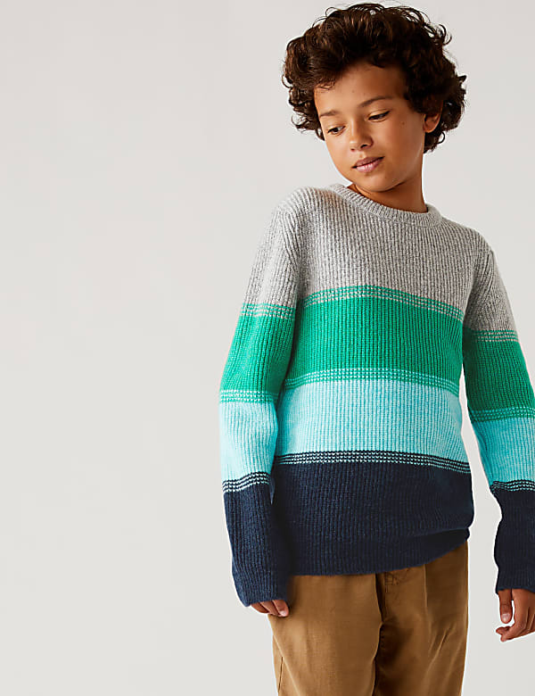 Knitted Striped Jumper