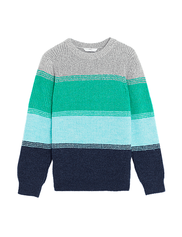 Knitted Striped Jumper