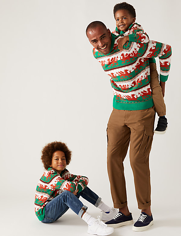 Mini Me Welsh Christmas Jumper