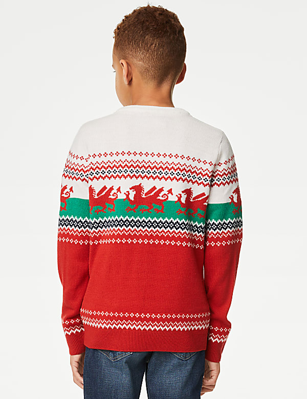 Mini Me Wales Christmas Jumper (6-16 Yrs)