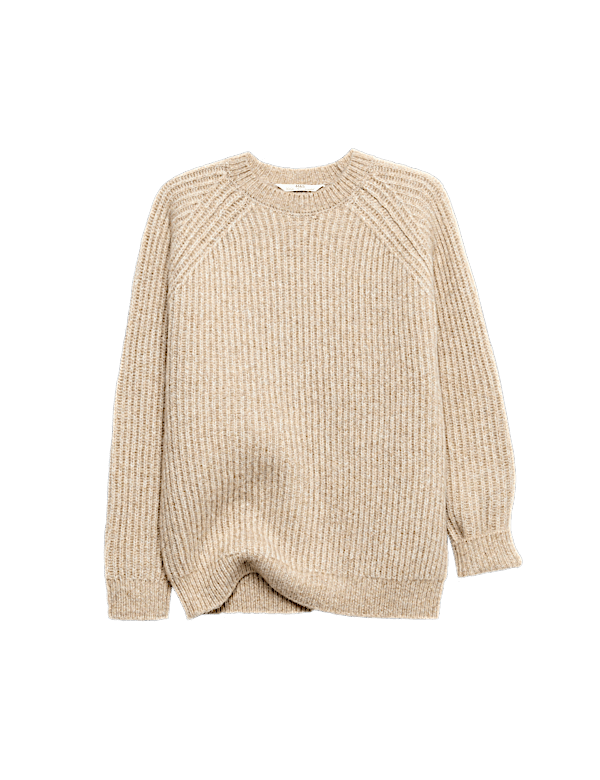 Knitted Jumper With Wool (2-16 Yrs)