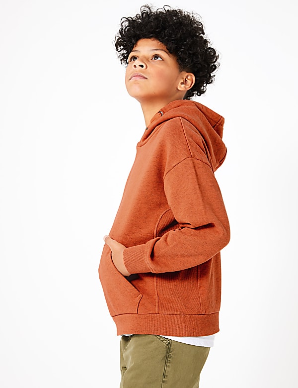 Cotton Rich Garment Dyed Hoodie