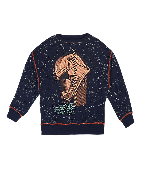 Cotton Rich Star Wars™ Sweatshirt (6-16 Yrs)