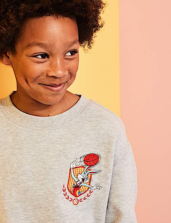 Space Jam: A New Legacy™ Cotton Sweatshirt (6-16 Yrs)