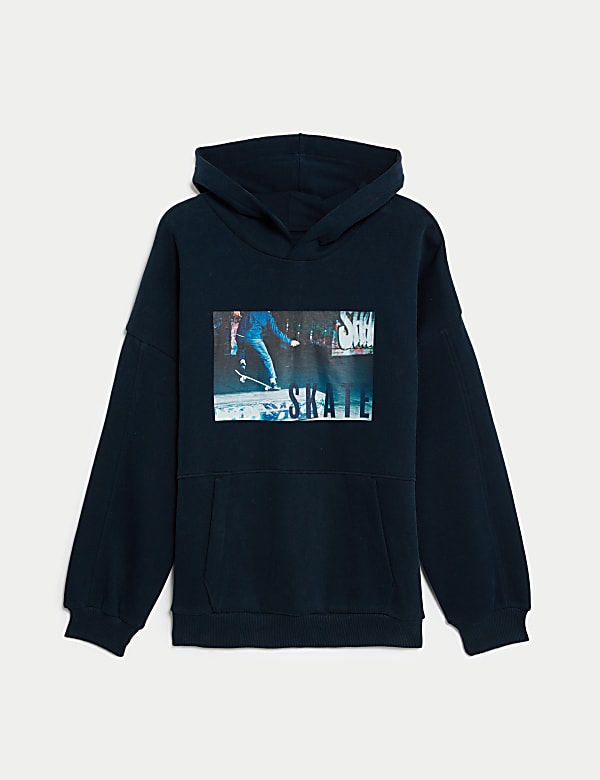 Cotton Rich Skate Graphic Hoodie (6-16 Yrs) - AU