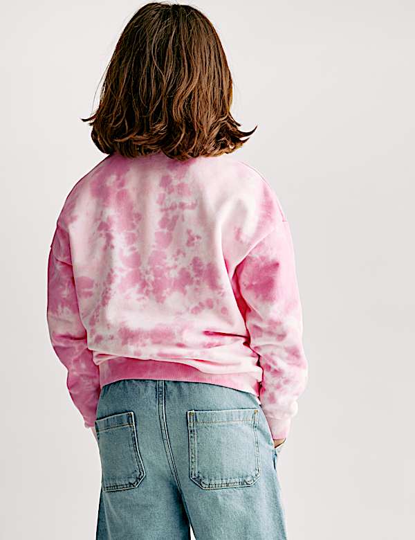 Pure Cotton Tie Dye Sweatshirt (2-16 Yrs) - JE