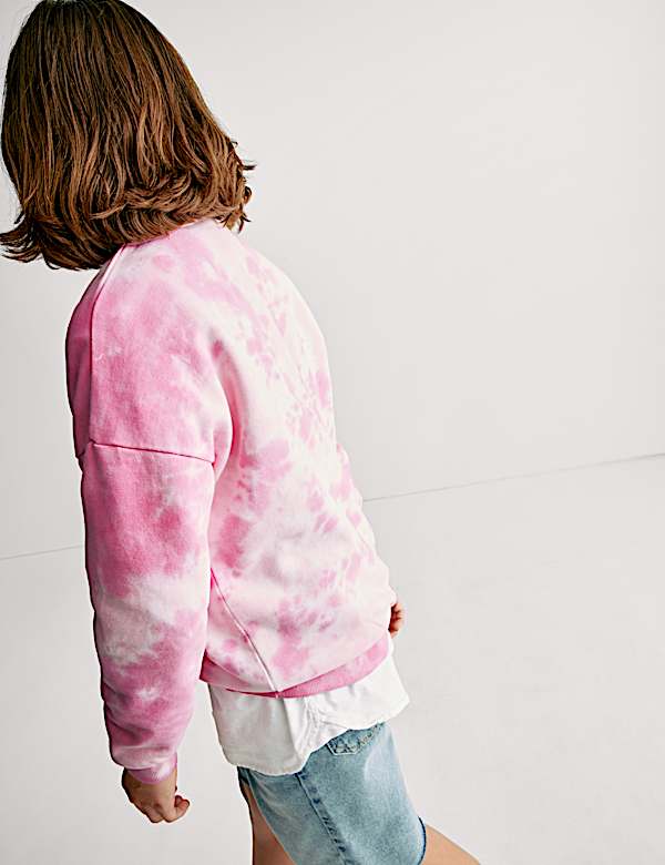 Pure Cotton Tie Dye Sweatshirt (2-16 Yrs) - JE