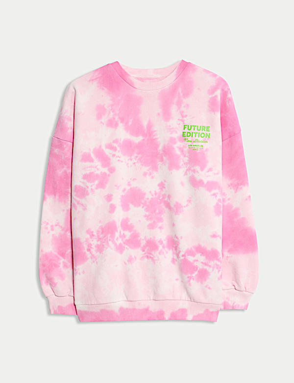 Pure Cotton Tie Dye Sweatshirt (2-16 Yrs) - JE